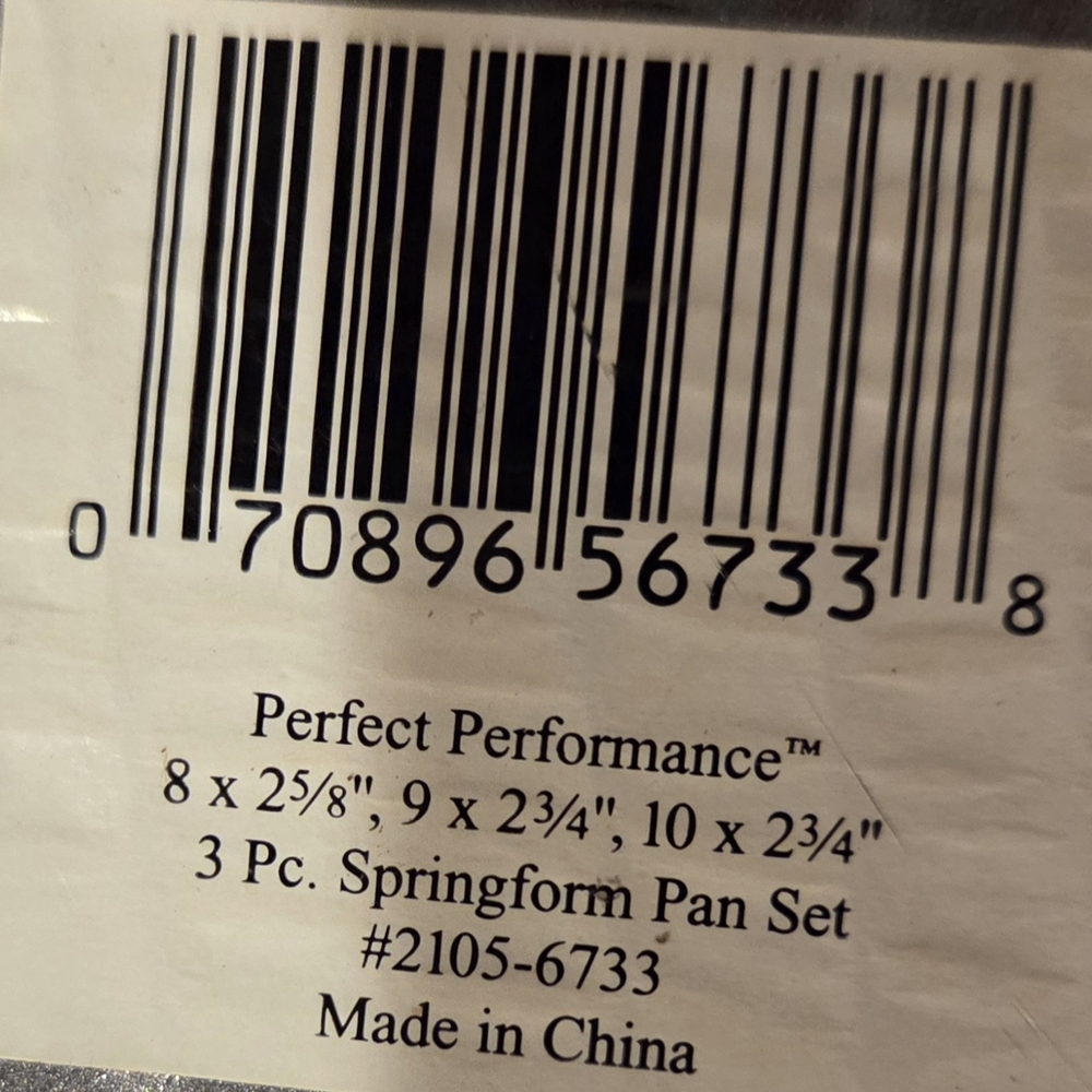 Wilton Springform Cake Pan Set - Picture 4 of 4